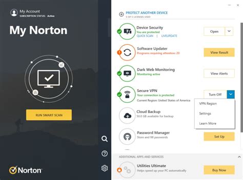 why won t my norton vpn connect